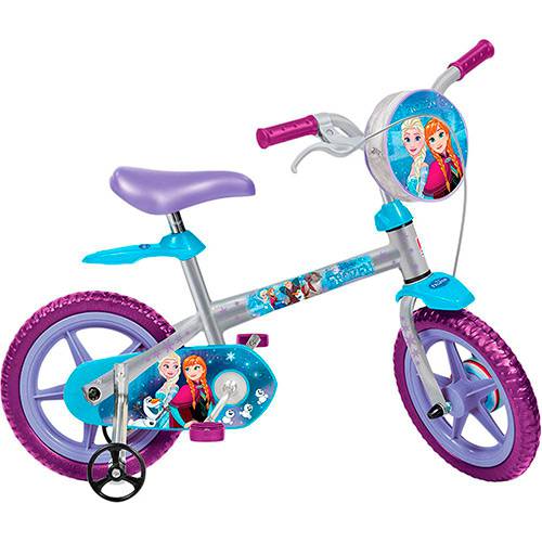 Tamanhos, Medidas e Dimensões do produto Bicicleta Infantil Disney Frozen Aro 12 - Brinquedos Bandeirante