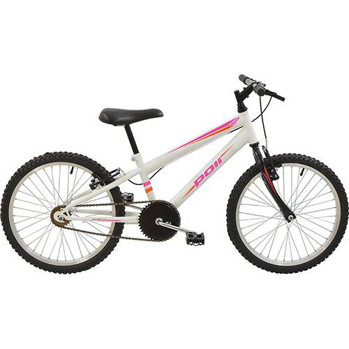 Tamanhos, Medidas e Dimensões do produto Bicicleta Infantil Polimet MTB Aro 20 Feminina - Branco