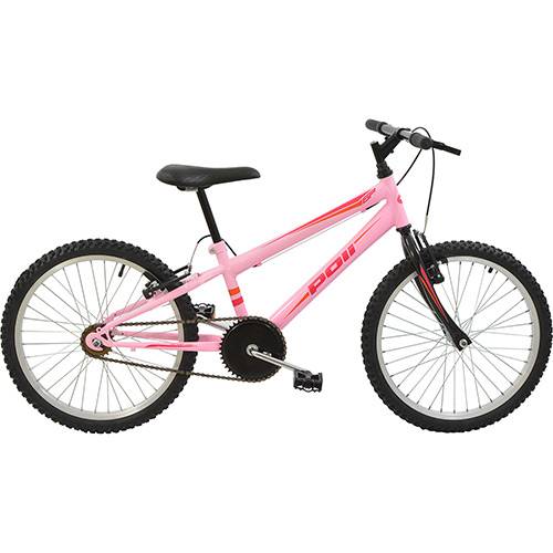 Tamanhos, Medidas e Dimensões do produto Bicicleta Infantil Polimet MTB Aro 20 Feminina - Rosa