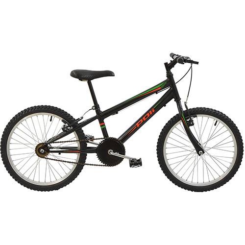 Tamanhos, Medidas e Dimensões do produto Bicicleta Infantil Polimet MTB Aro 20 Masculina - Preto