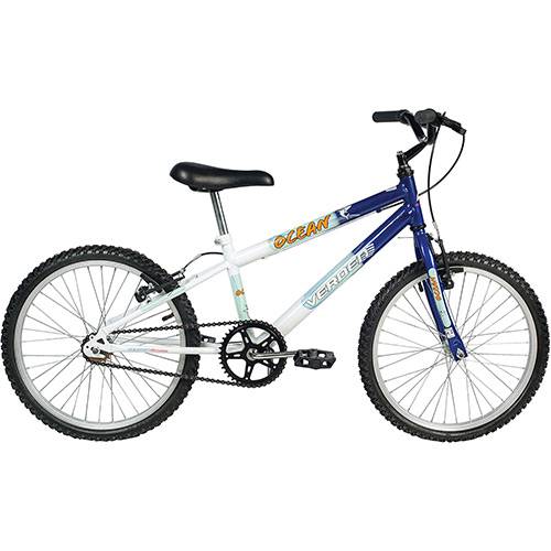 Tamanhos, Medidas e Dimensões do produto Bicicleta Infantil Verden Ocean Az-Br Aro 20 Masculina