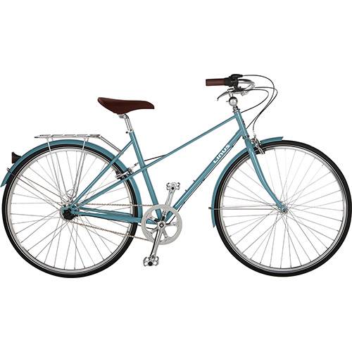 Tamanhos, Medidas e Dimensões do produto Bicicleta Linus Mixte Aro 700 3 Velocidades 56cm - Azul Café