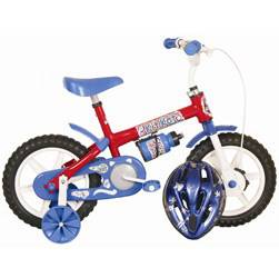 Tamanhos, Medidas e Dimensões do produto Bicicleta Masculina Tk3 Kit Kat com Acessórios Aro 12" Azul e Vermelha