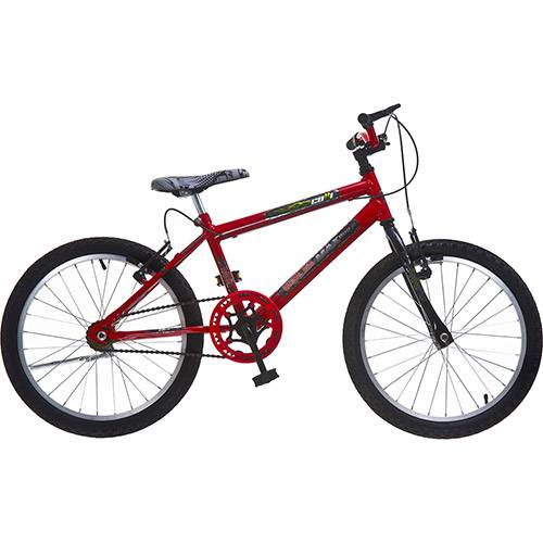 Tamanhos, Medidas e Dimensões do produto Bicicleta Mountain Bike Colli Max Boy Aro 20 Sem Marcha - Vermelha
