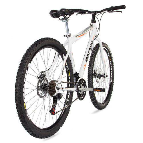 Tamanhos, Medidas e Dimensões do produto Bicicleta Mountain Bike Mormaii Aro 29 Jaws Disk Brake - Branco