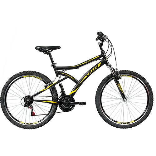 Tamanhos, Medidas e Dimensões do produto Bicicleta MTB Caloi Andes - Aro 26 - 21 Velocidades - Preta