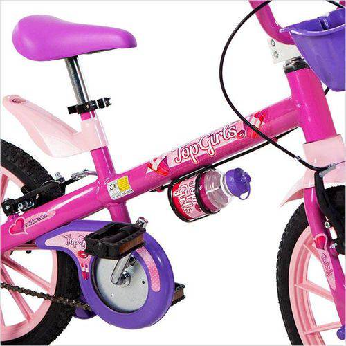 Tamanhos, Medidas e Dimensões do produto Bicicleta Nathor Aro 16 Feminina Top Girls