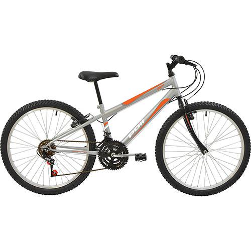 Tamanhos, Medidas e Dimensões do produto Bicicleta Polimet MTB Aro 24 18 Marchas - Prata