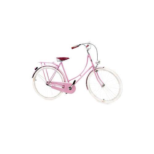 Tamanhos, Medidas e Dimensões do produto Bicicleta Vênus Rosa Quartzo Masculina - Bicicleta Rosa