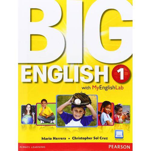 Tamanhos, Medidas e Dimensões do produto Big English 1 Students Book With My English Lab - Pearson