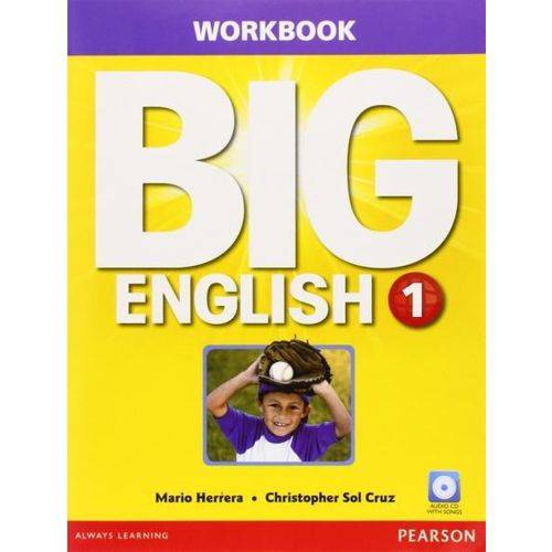 Tamanhos, Medidas e Dimensões do produto Big English 1 - Workbook With CD