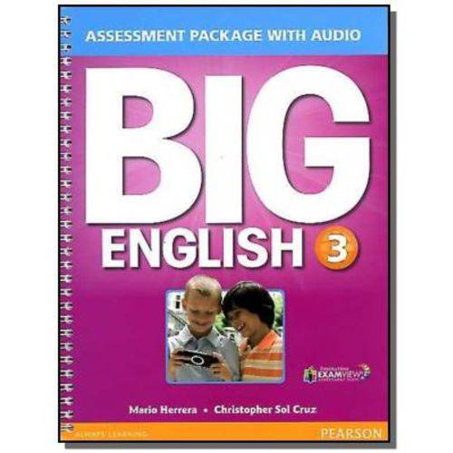 Tamanhos, Medidas e Dimensões do produto Big English 3 Assessment Book With Examview