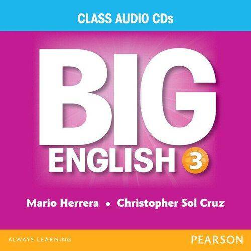 Tamanhos, Medidas e Dimensões do produto Big English 3 - Class Audio CD