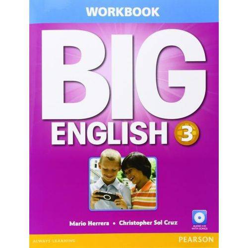 Tamanhos, Medidas e Dimensões do produto Big English 3 - Workbook - With CD