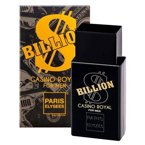 Tamanhos, Medidas e Dimensões do produto Billion Casino Royal Eau de Toilette Paris Elysees - Perfume Masculino 100ml