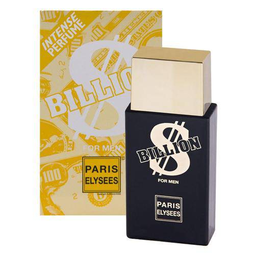 Tamanhos, Medidas e Dimensões do produto Billion Eau de Toilette Paris Elysees - Perfume Masculino 100ml
