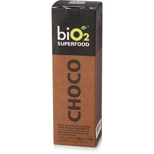 Tamanhos, Medidas e Dimensões do produto Bio2 Superfood Bar Choco 38g 2 Unidades Bio2
