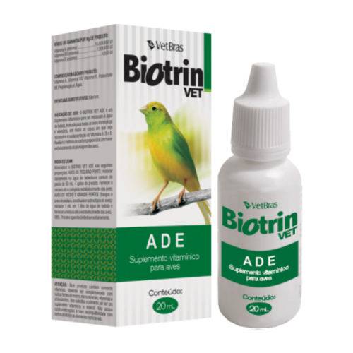 Tamanhos, Medidas e Dimensões do produto Biotrin Vet Ade para Aves Suplemento Vitaminico