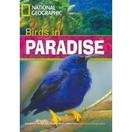 Tamanhos, Medidas e Dimensões do produto Birds In Paradise - British English - Footprint Reading Library - Level 3 1300 B1