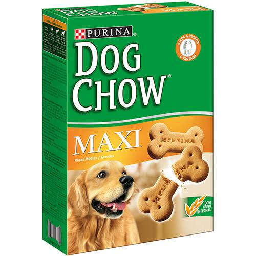 Tamanhos, Medidas e Dimensões do produto Biscoito Dog Chow Biscuit Maxi 500G - Nestlé Purina