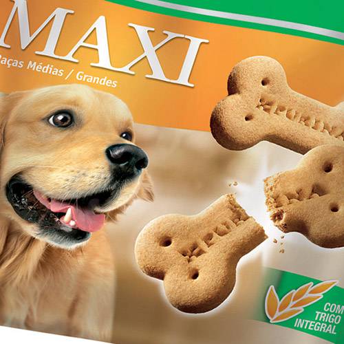 Tamanhos, Medidas e Dimensões do produto Biscoito Dog Chow Biscuits Maxi 1Kg - Nestlé Purina