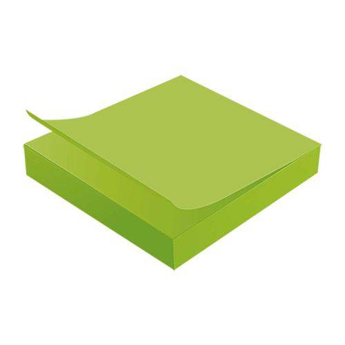Tamanhos, Medidas e Dimensões do produto Bloco Adesivo Tili Notes 76x76mm 100 Folhas Verde Neon
