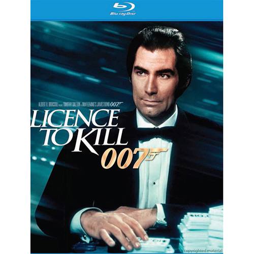 Tamanhos, Medidas e Dimensões do produto Blu-Ray 007 - Licence To Kill (Importado)