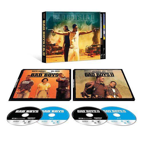 Tamanhos, Medidas e Dimensões do produto Blu-ray 4K - os Bad Boys - Coleção Completa