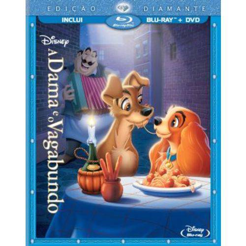 Tamanhos, Medidas e Dimensões do produto Blu-ray - a Dama e o Vagabundo (BD + DVD)
