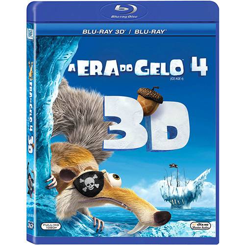 Tamanhos, Medidas e Dimensões do produto Blu-ray - a Era do Gelo 4 (Blu-ray 3D)
