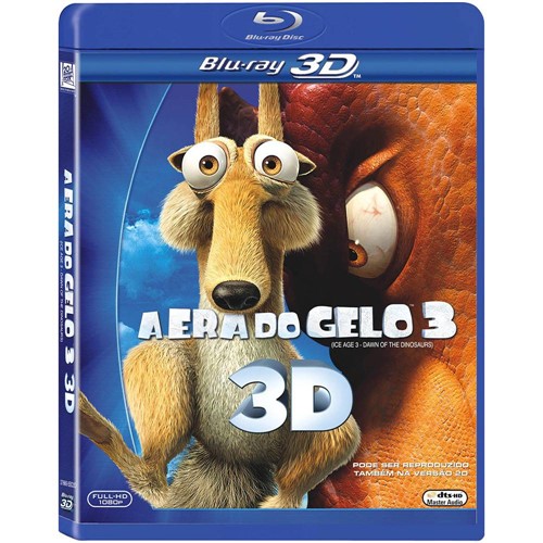 Tamanhos, Medidas e Dimensões do produto Blu-ray a Era do Gelo 3 - 3D