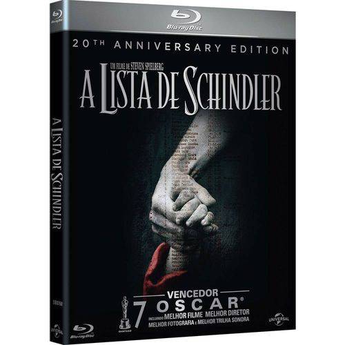 Tamanhos, Medidas e Dimensões do produto Blu-ray - a Lista de Schindler - Edição de 20º Aniversário com Livreto (Duplo)
