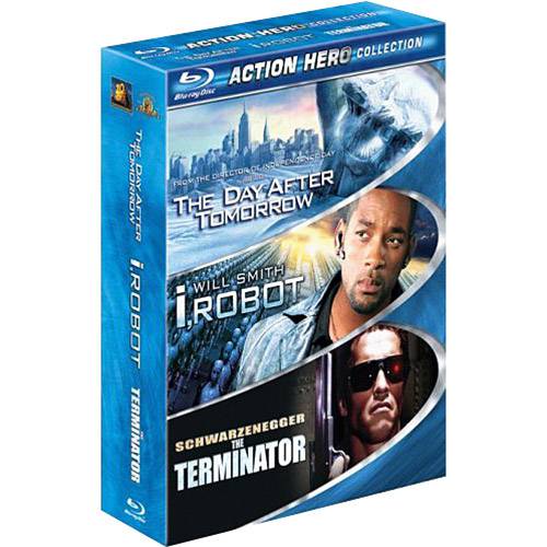 Tamanhos, Medidas e Dimensões do produto Blu-Ray Action Hero Collection (The Day After Tomorrow / I, Robot / The Terminator)