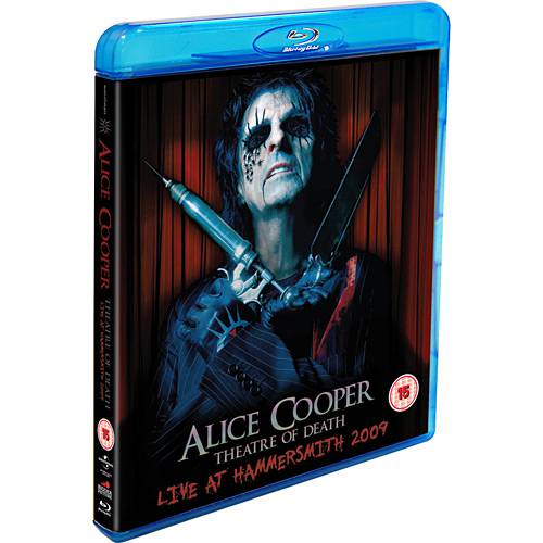 Tamanhos, Medidas e Dimensões do produto Blu-ray Alice Cooper - Theatre Of Death