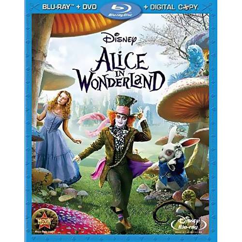Tamanhos, Medidas e Dimensões do produto Blu-Ray - Alice In Wonderland (Blu-Ray+DVD)
