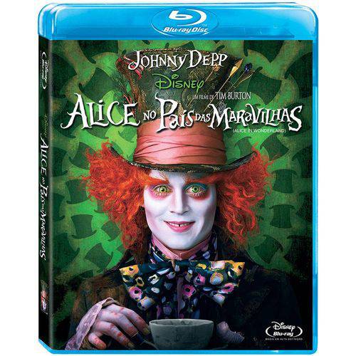 Tamanhos, Medidas e Dimensões do produto Blu-ray - Alice no País das Maravilhas (Tim Burton)