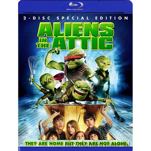 Tamanhos, Medidas e Dimensões do produto Blu-Ray Aliens In The Attic