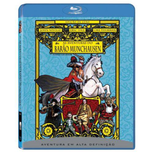 Tamanhos, Medidas e Dimensões do produto Blu-ray - as Aventuras do Barão Munchausen - Edição de Luxo