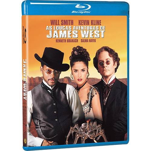 Tamanhos, Medidas e Dimensões do produto Blu-ray as Loucas Aventuras de James West