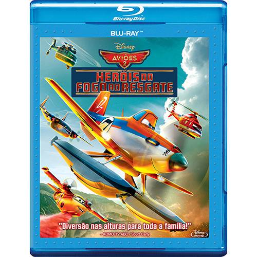 Tamanhos, Medidas e Dimensões do produto Blu-ray- Aviões 2: Heróis do Fogo ao Resgate