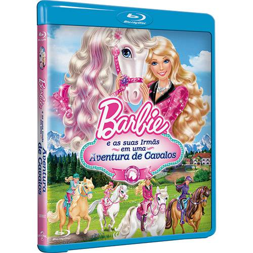 Tamanhos, Medidas e Dimensões do produto Blu-Ray - Barbie e Suas Irmãs - Numa Aventura de Cavalos