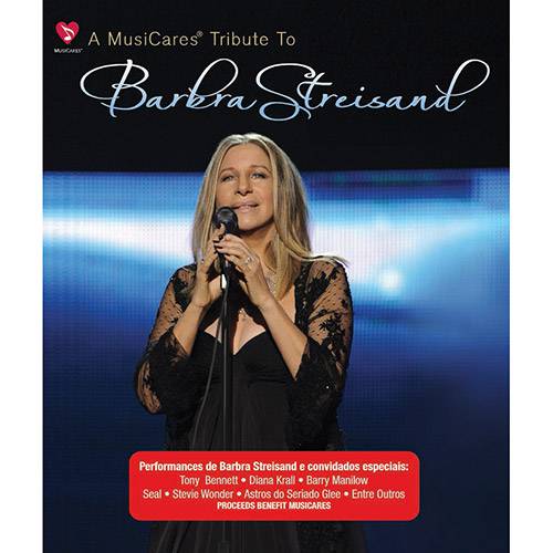 Tamanhos, Medidas e Dimensões do produto Blu Ray - Barbra Streisand - a Musicares Tributo To Barbra Streisand