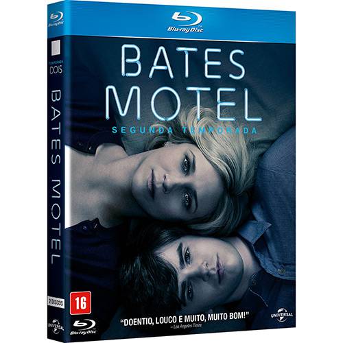 Tamanhos, Medidas e Dimensões do produto Blu-ray - Bates Motel: 2ª Temporada (2 Discos)