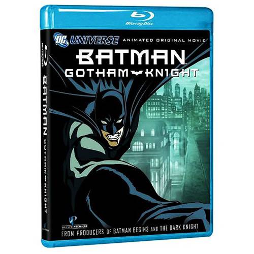 Tamanhos, Medidas e Dimensões do produto Blu-ray Batman - Gotham Knight - Importado