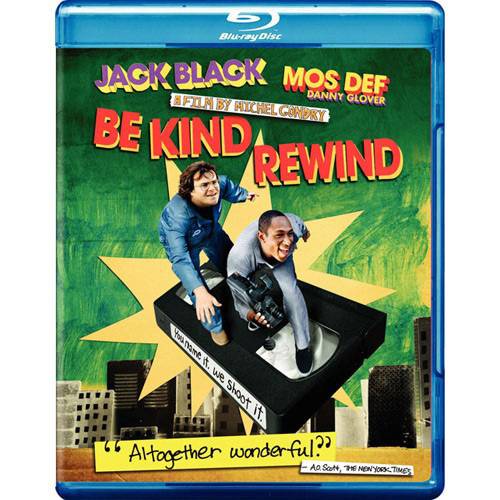 Tamanhos, Medidas e Dimensões do produto Blu-Ray Be Kind Rewind