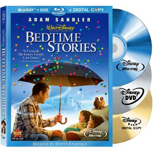 Tamanhos, Medidas e Dimensões do produto Blu-ray Bedtime Stories ( 3 Discs )