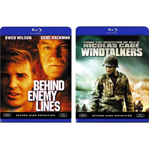 Tamanhos, Medidas e Dimensões do produto Blu-ray Behind Enemy Lines / Windtalkers- Importado - Duplo