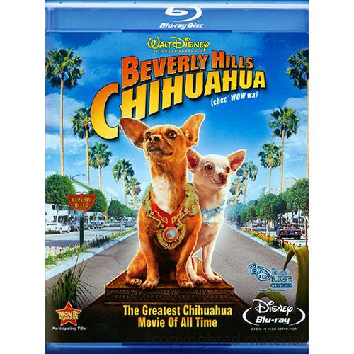 Tamanhos, Medidas e Dimensões do produto Blu-Ray Beverly Hills Chihuahua (Importado)