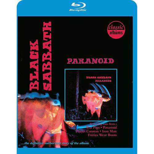 Tamanhos, Medidas e Dimensões do produto Blu-ray Black Sabbath - Paranoid