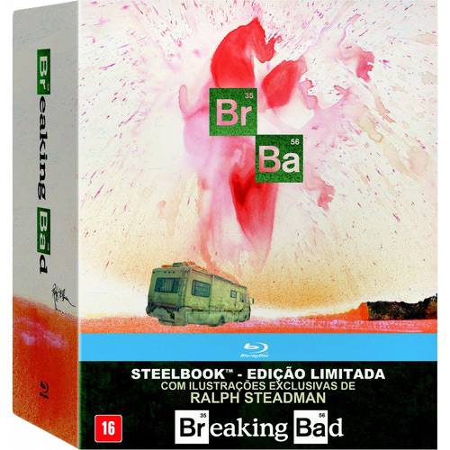 Tamanhos, Medidas e Dimensões do produto Blu-ray - Breaking Bad: a Coleção Completa - Edição de Colecionador em Steelbook